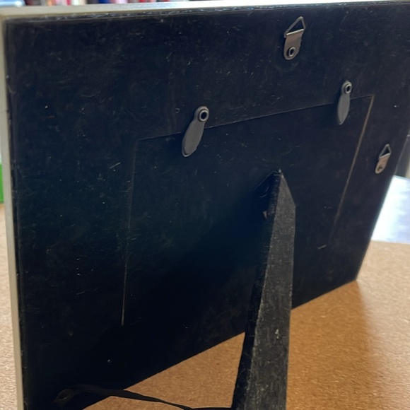 LIFE IS BEAUTIFUL picture frame. Never used. Brass plack has tiny tine mark - Picture 6 of 7